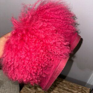 BEARPAW Toddler Uggs Boots Furry Pink